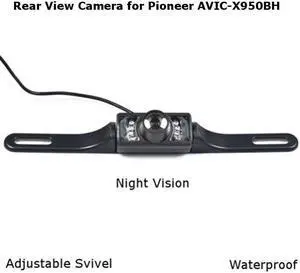 Rear View Camera Backup License Plate Night for Pioneer AVIC-X950BH AVICX950BH