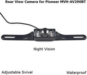 Rear View Camera Backup License Plate Night for Pioneer MVH-AV290BT MVHAV290BT