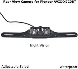 Rear View Camera Backup License Plate Night for Pioneer AVIC-X920BT AVICX920BT