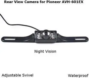 Rear View Camera Backup License Plate Night for Pioneer AVH-P3300BT AVHP3300BT