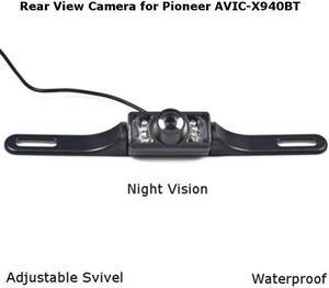 Rear View Camera Backup License Plate Night for Pioneer AVIC-X940BT AVICX940BT