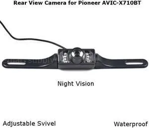 Rear View Camera Backup License Plate Night for Pioneer AVIC-X710BT AVICX710BT