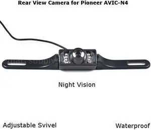 New Rear View Camera Backup License Plate Night for Pioneer AVIC-N4 AVICN4