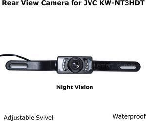 New Rear View Camera Backup License Plate Night for JVC KW-NT3HDT KWNT3HDT
