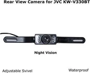 New Rear View Camera Backup License Plate Night for JVC KW-V330BT KWV330BT