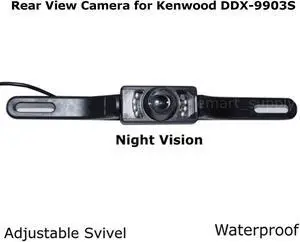 Rear View Camera Backup License Plate Night for Kenwood DDX-9903S DDX9903S