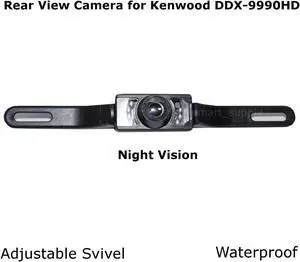 Rear View Camera Backup License Plate Night for Kenwood DDX-9990HD DDX9990HD