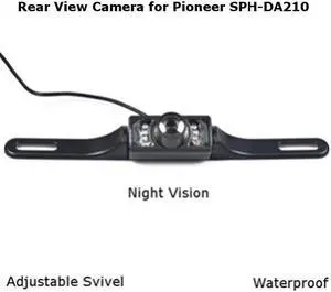 New Rear View Camera Backup License Plate Night for Pioneer SPH-DA210 SPH-DA210