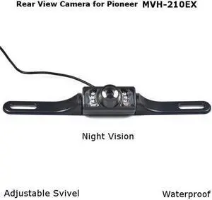 Wireless Rear View Camera Car Monitor Backup Rear System for Pioneer MVH-210EX