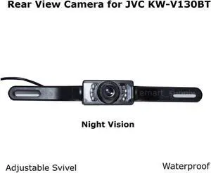 New Rear View Camera Backup License Plate Night for JVC KW-V130BT KWV130BT