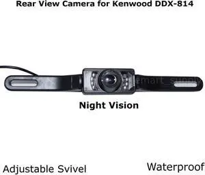 New Rear View Camera Backup License Plate Night for Kenwood DDX-814 DDX814