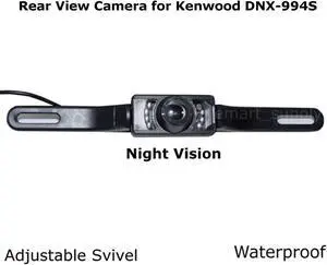Rear View Camera Backup License Plate Night for Kenwood DNX-994S DNX994S