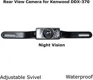 New Rear View Camera Backup License Plate Night for Kenwood DDX-370 DDX370
