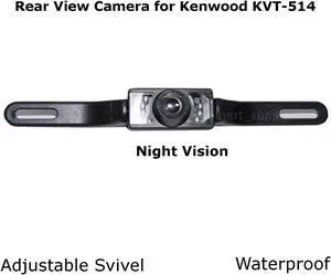 New Rear View Camera Backup License Plate Night for Kenwood KVT-514 KVT514