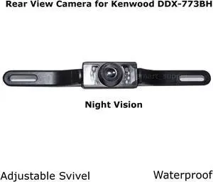 New Rear View Camera Backup License Plate Night for Kenwood DDX-773BH DDX773BH