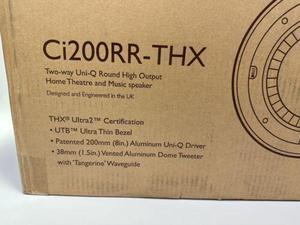 KEF Ci200RR-THX 2-Way Uni-Q Round High Output Home Theater Speaker (Pair)