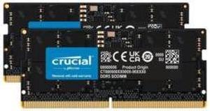 Crucial 64GB (2 x 32GB) 262-Pin DDR5 SO-DIMM DDR5 4800 (PC4 38400) Laptop Memor - OEM