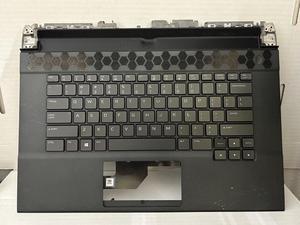 Genuine Dell Alienware M15 R4 Palmrest US English Backlit Keyboard P/N- T17R7