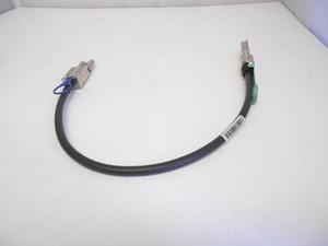 (NOT FOR HOME PC!) QSFP SFF-8436 Mini SAS SFF-8088 Cable .5 Meter Netapp DS4243 DS4246 DS2246