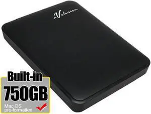 Avolusion 750GB USB 3.0 (MacOS Pre-Formatted) Portable External Hard Drive
