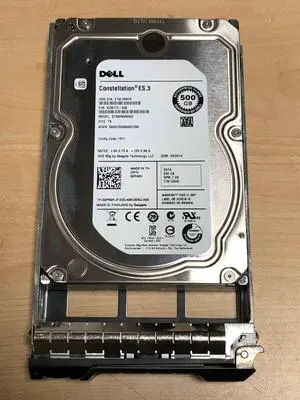Dell 2R42K 500GB 7200RPM 64MB CACHE SATA 6Gbps 3.5" HDD w/ Tray hard drive HDD
