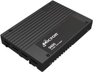 Micron MTFDKCC6T4TGJ-1BC1ZABYYR 9400 MAX 6.4TB NVMe PCIe4.0 3D TLC U.3 15mm
