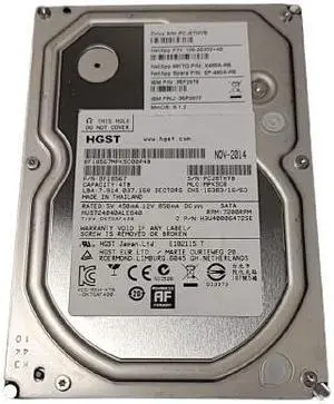 Netapp X480A-R6 4TB 7.2K (4TBx1) 108-00302 DS4486 WITHOUT TRAYS
