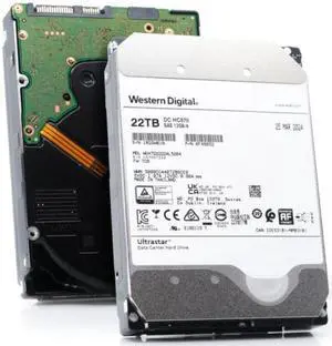 (NOT FOR HOME PC!) WD Ultrastar 22TB HDD HC570 WUH722222AL5204 7.2K RPM SAS 12Gb/s - OEM