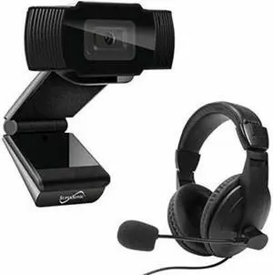 Supersonic Pro Full HD Video Webcam & Headset Combo