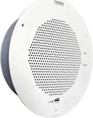 CyberData VoIP Singlewire Informacast Speaker - Signal White 011396 (Z3E2)
