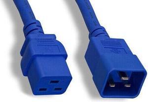8Ft BLU Power Cable for CAB-C19-CBN CABC19CBN Cisco Cabinet Jumper Cord