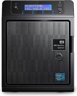 WD Sentinel DS5100 S-Series 8TB Network Attached Storage Server WDBYVE0080KBK