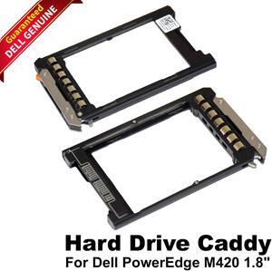 Lot of 4 DELL POWEREDGE M420 R730XD FC630 1.8" HARD DRIVE SSD TRAY CADDY JV1MV