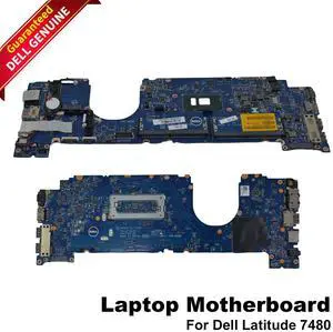 Genuine Dell Latitude 7480 Motherboard i5-7300U 2.6GHz DDR4 LA-E132P MWGPY