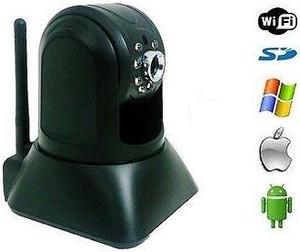 Lot of 10 1 Megapixel H.264 HD RJ45 b/g/n Wi-Fi Tilt Pan IP Intercom DVR Camera
