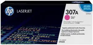 HP 307A Magenta Original LaserJet Toner Cartridge, ~7,300 pages, CE743A