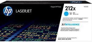 HP 212X High Yield Cyan Original LaserJet Toner Cartridge, ~10,000 pages, W2121X
