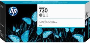 HP 730 300-ml Gray DesignJet Ink Cartridge, P2V72A