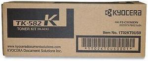 TK582K High-Yield Toner 3500 Page-Yield Black KYOTK582K