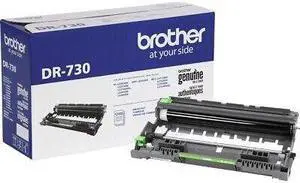 Brother Genuine DR-730 Mono Laser Drum Unit - 12000 Pages - 1 Each