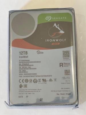 SEAGATE IRONWOLF NAS 12TB ST12000VN0008 3.5 INCHES SATA INTERNAL HARD DISK DRIVE