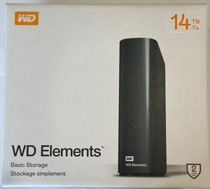 WD 14TB Elements Desktop External Hard Drive - WDBWLG0140HBK-NESN Lightly