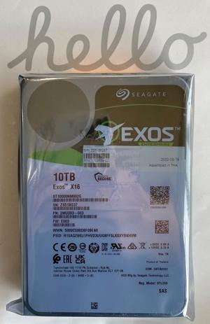 (NOT FOR HOME PC!) SEAGATE ST10000NM002G 10TB SAS 7.2K 3.5" 12GBPS HDD INTERNAL HARD DRIVE