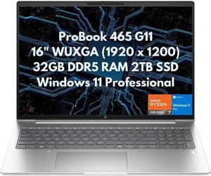 HP ProBook 465 G11 16" WUXGA Ryzen 7 7735U 32GB 2TB SSD Cam FPR Win 11 Pro