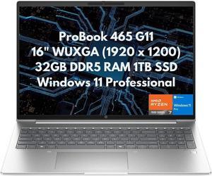 HP ProBook 465 G11 16" WUXGA Ryzen 7 7735U 32GB 1TB SSD Cam FPR Win 11 Pro