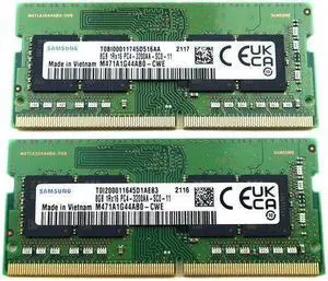 16gb Samsung 2x8GB DDR4 3200 MHz PC4-3200AA Laptop SODIMM 260pin Memory RAM