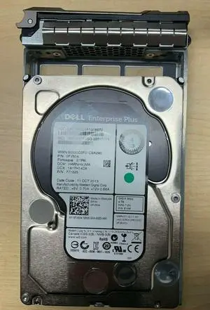 (NOT FOR HOME PC!) FV504 DELL 4TB 7.2K SAS 3.5" 6Gb/s HDD PowerEdge Servers hard drive tray