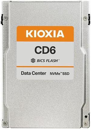 Kioxia KCD6XVUL3T20 CD6-V 3.2TB NVMe PCIe4x4 2.5" 15mm SIE SSD