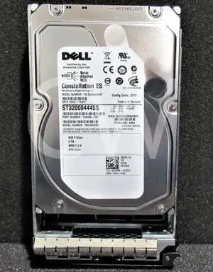 (NOT FOR HOME PC!) Dell R755K ST32000444SS 2TB 7.2KRPM 6Gb 3.5"SAS SERVER HDD R320 R410 R720xd T310