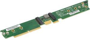 Supermicro AOC-SMG3-2H8M2-B 2x Hybrid NVMe/SATA M.2 Carrier for Big Twin - OEM